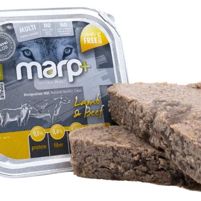 Hovedbilde Marp Natural+ Lam og okse paté