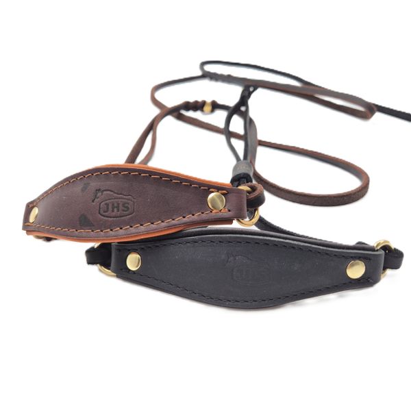 Hovedbilde Kairo Utstillingskobbel i lær med bred front