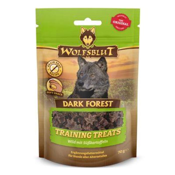 WOLFSBLUT Dark Forest Training Treats godbiter med viltkjøtt