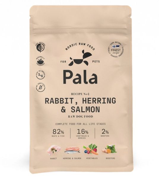 Hovedbilde Pala Recipe #4 - Rabbit, Herring & Salmon ...