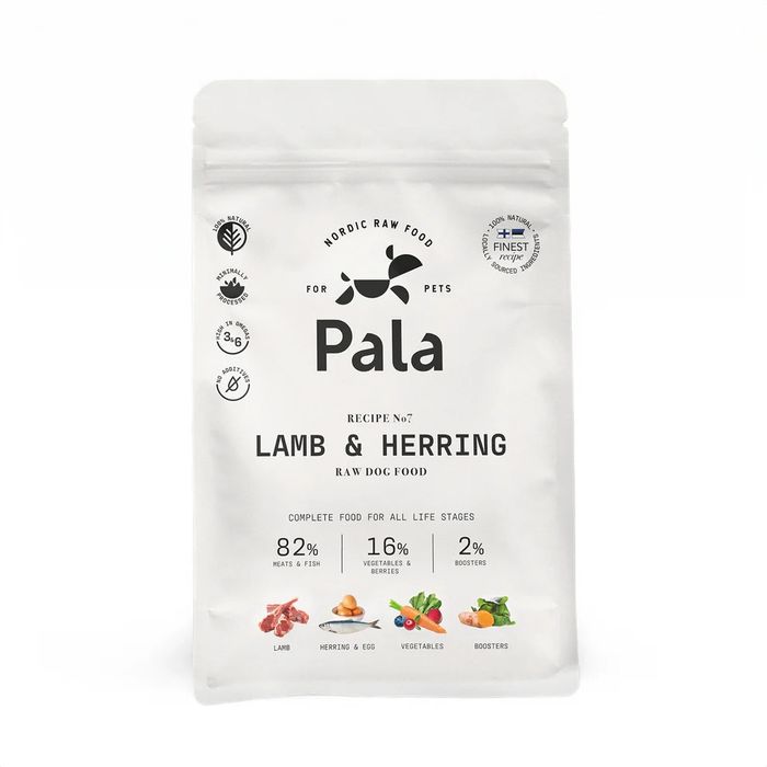 Pala Recipe #7 - Lamb & Herring Hundefôr
