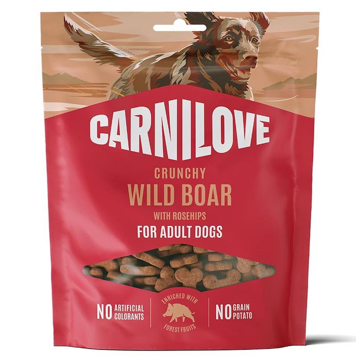 Carnilove Crunchy Wild Boar with Rosehips godbiter