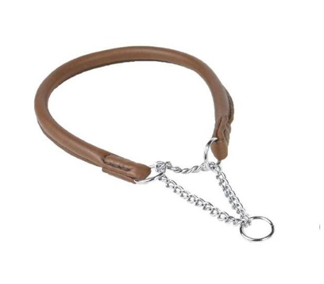 Hovedbilde Junior halsbånd med blank kjede 8 mm