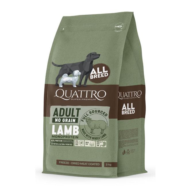 Hovedbilde QUATTRO Super Premium No Grain All Breed Adult ...