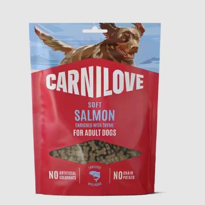 Hovedbilde Carnilove Soft Snack Salmon with Thyme godbiter