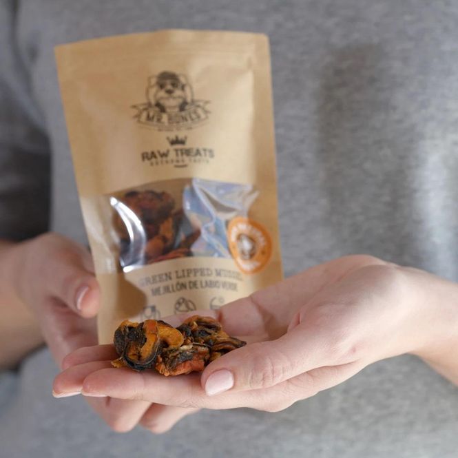 Hovedbilde Mr. Bones Raw Treats Green Lipped Mussel - ...