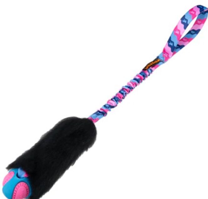 Hovedbilde tug-e-nuff Wondabaa PowerBall Bungee med sauepels
