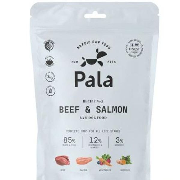 Hovedbilde Pala Recipe #3 - Beef & Salmon Hundefôr
