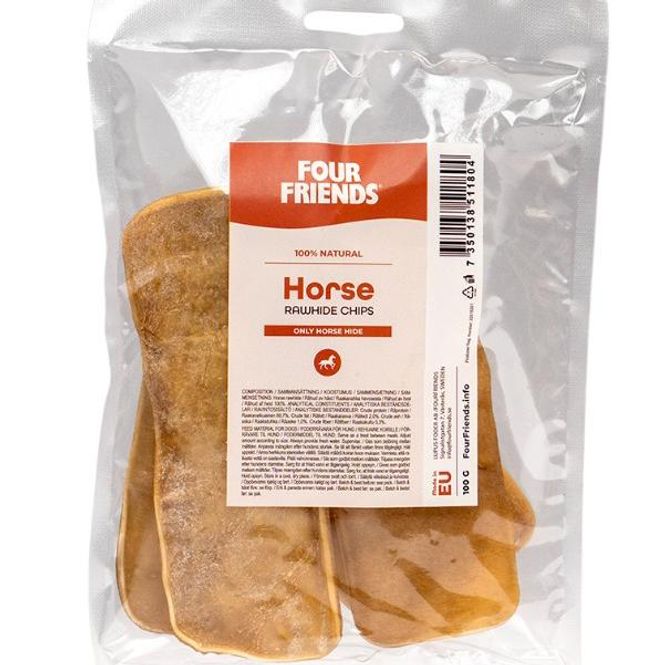 Hovedbilde Four Friends Horse Rawhide Chips